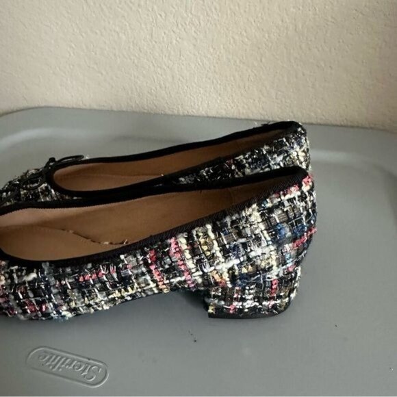 Steve Madden Cherish Women's Multicolored Tweed Pump Shoes Size 9.5 - Picture 4 of 9